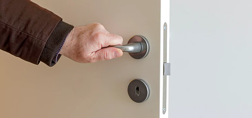 Restroom Locks Privacy Bolt Installation in Menlo Park, California