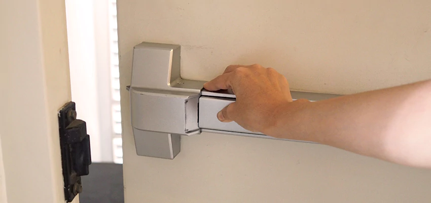 Roller Gate Panic Bar Installation in Menlo Park, California
